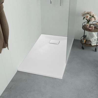 Shower Base Tray SMC White  XXL