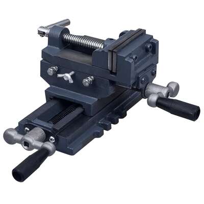 Cross Slide Drill Press Vice 70 mm