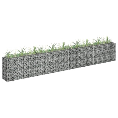 Gabion Raised Bed (Galvanised steel) 