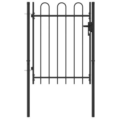 Fence Gate Single Door (Black)
