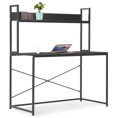Computer Desk--Black 