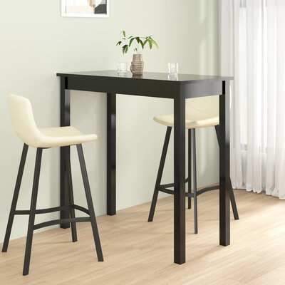 Bar Table MDF - Black 