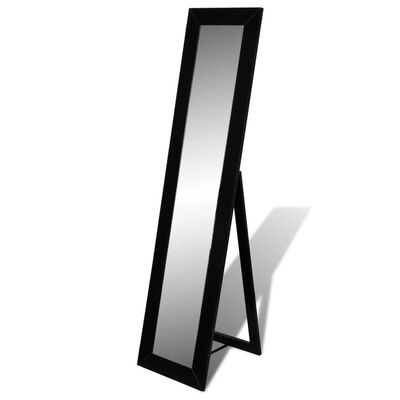 Free Standing Mirror Full Length Black