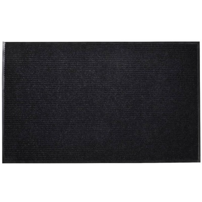 Black PVC Door Mat   L 