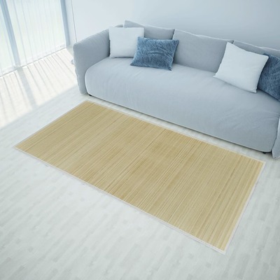 Rectangular Natural Baboo Rug  XL