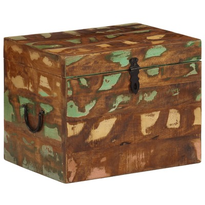 Reclaied Storage Box Solid Wood