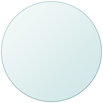 Table Top Tempered Glass Round 400 mm