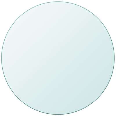 Table Top Tempered Glass Round 500 mm
