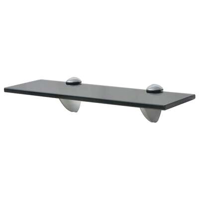 Floating   Shelf Glass - Black