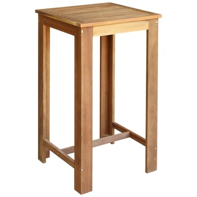 Bar Table Solid  Acacia  Wood