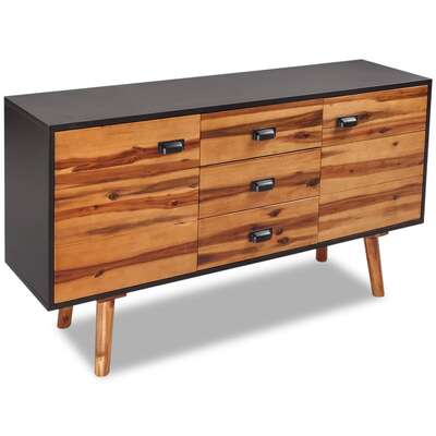 Sideboard Solid Acacia Wood 
