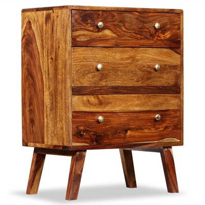 Side Cabinet Solid Sheesham Wood 