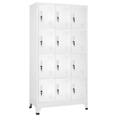 Locker Cabinet with 12 Compartments 