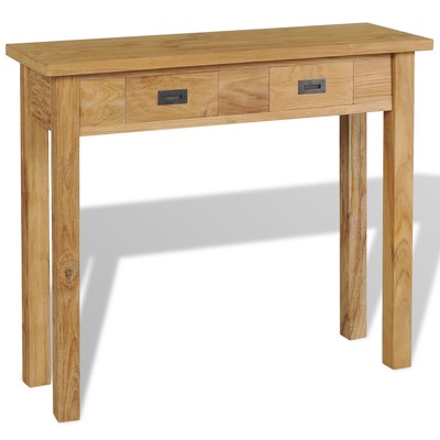 Console Table  Solid Teak 