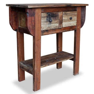 Console Table - Solid Reclaimed Wood 