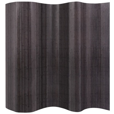 Room Divider Bamboo Grey 