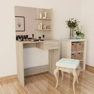 Dressing Table Chipboard Oak
