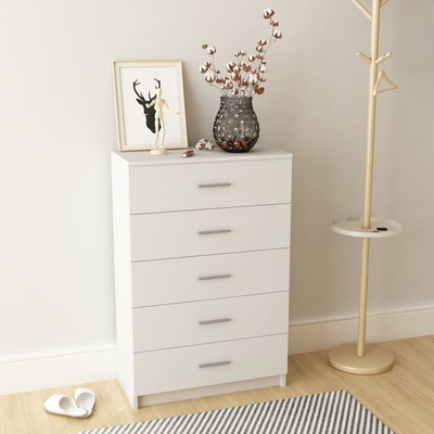 Storage Cabinet Chipboard White