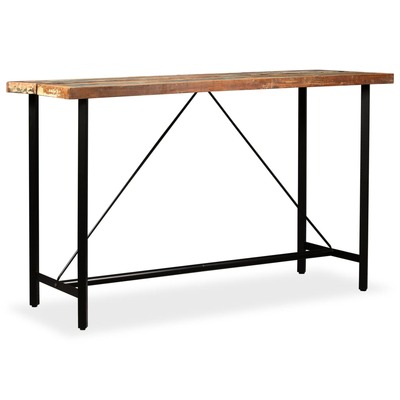 Bar Table Solid Reclaimed Wood