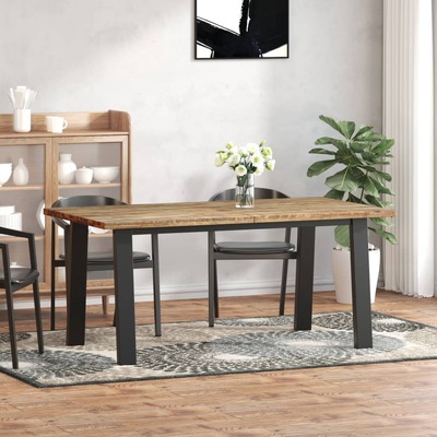 Dining Table, Solid Acacia Wood