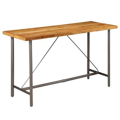Bar Table Solid Reclaimed Teak