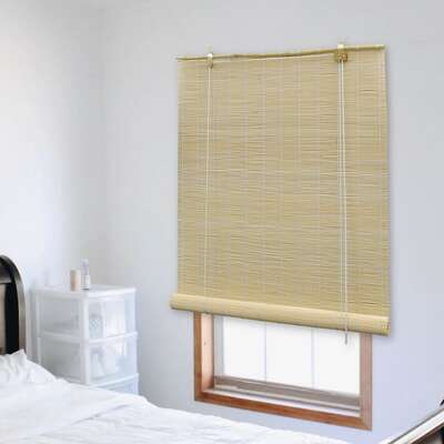 Roller Blind Bamboo Natural
