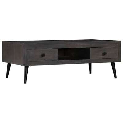 Coffee Table 2 drawers Solid Mango Wood
