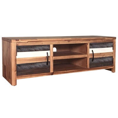 TV Cabinet Living Room Solid Acacia Wood