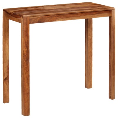 Bar Table Solid Sheesham Wood 