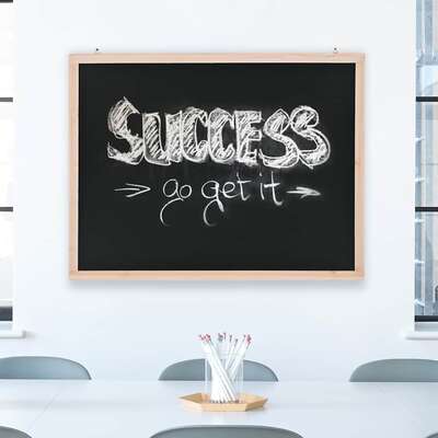 Wall-Mounted, Blackboard Cedar Wood 