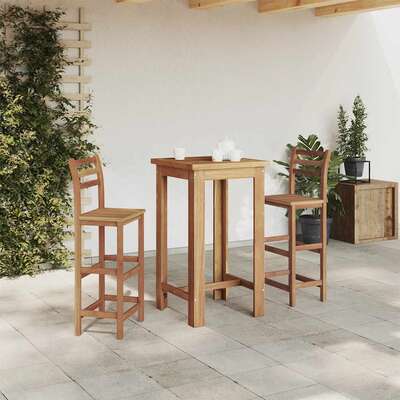Bar Table durable Solid Acacia Wood 