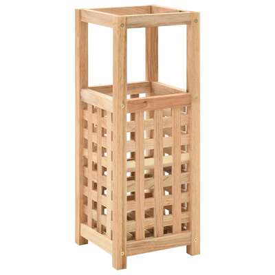 Umbrella Stand Solid Walnut Wood 