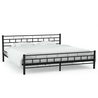 Bed Frame Black Metal,Steel