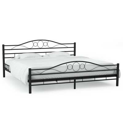 Bed Frame Metal, Black