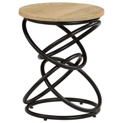 End Table Solid Mango Wood