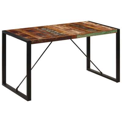 Dining Table, Solid Reclaimed Wood
