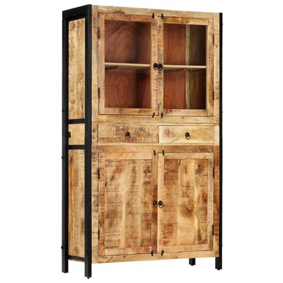 Highboard,  Solid Mango Wood