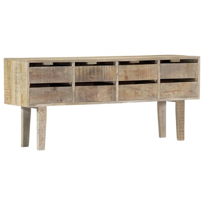 Sideboard 140x30x60 cm Solid Mango Wood