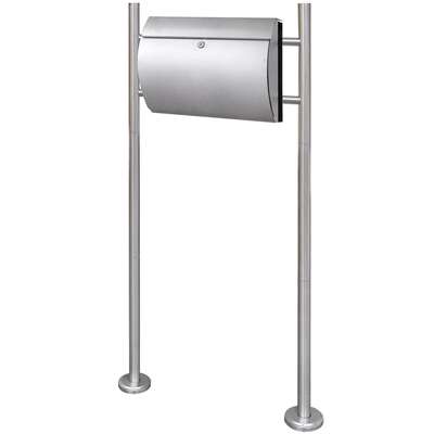 Mailbo on Stand Stainless Steel