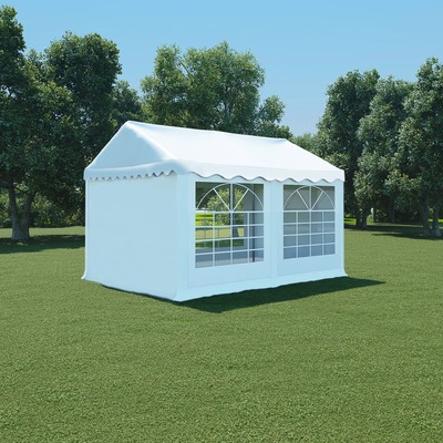Garden Marquee PVC 34 m White