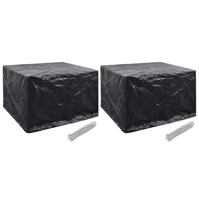 2 pcs Garden Furniture Covers -8 Eyelets