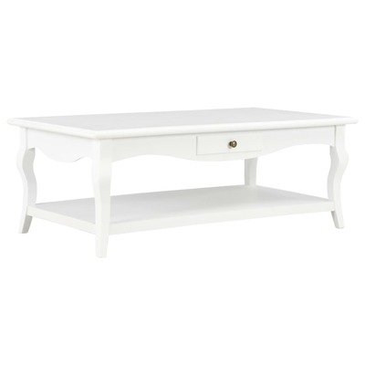 Coffee Table White MDF