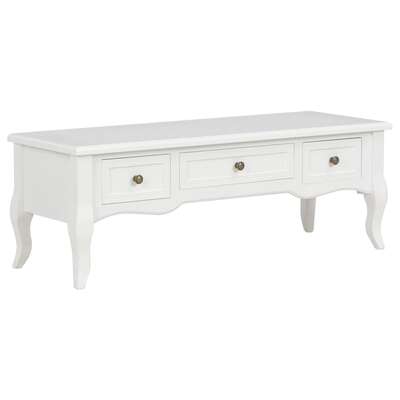 TV Cabinet Wood White