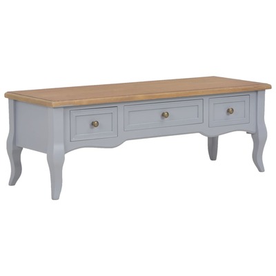 TV Cabinet Grey Wood