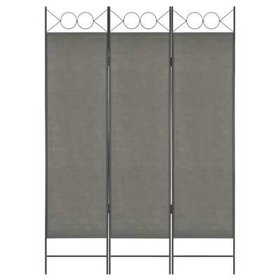 3-Panel Room Divider -Anthracite