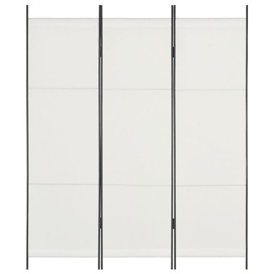 3-Panel Room Divider White