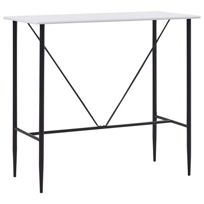 Bar Table White  MDF