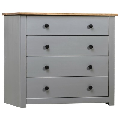 Side Cabinet Grey Pine Panama Range