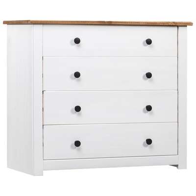 Side Cabinet White Pine Panama Range