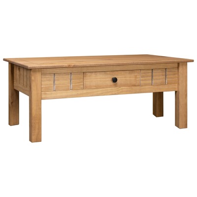 Coffee Table Solid Pine Wood Panama Range